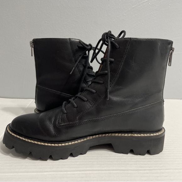 Madewell The Citywalk Lugsole Lace-Up Boot in Leather size 6.5 - Picture 7 of 12